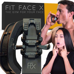 FFX Fit Face X: herramientas de fitness facial para tonificar músculos faciales en casa.