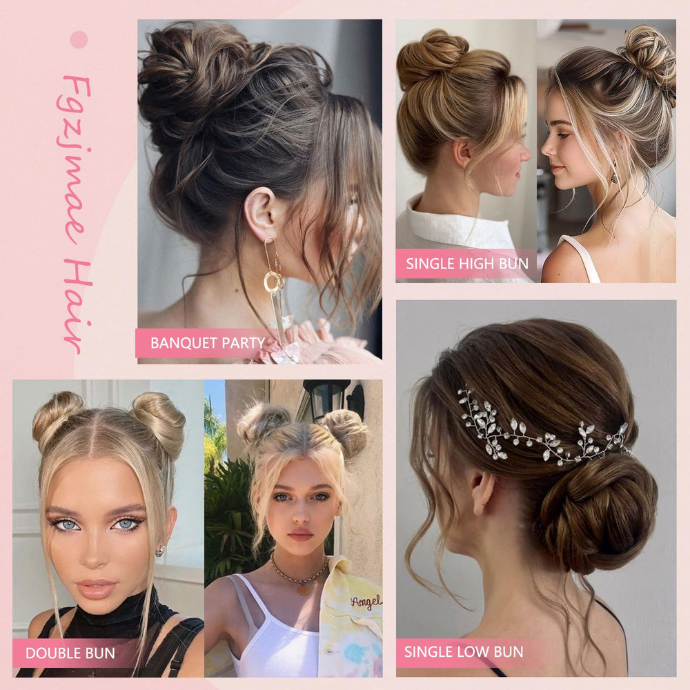 FGZJMAE acabado natural al mezclar con tu pelo