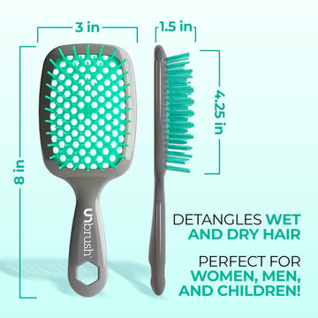 FHI Heat UNbrush adecuado para cabello mojado o seco