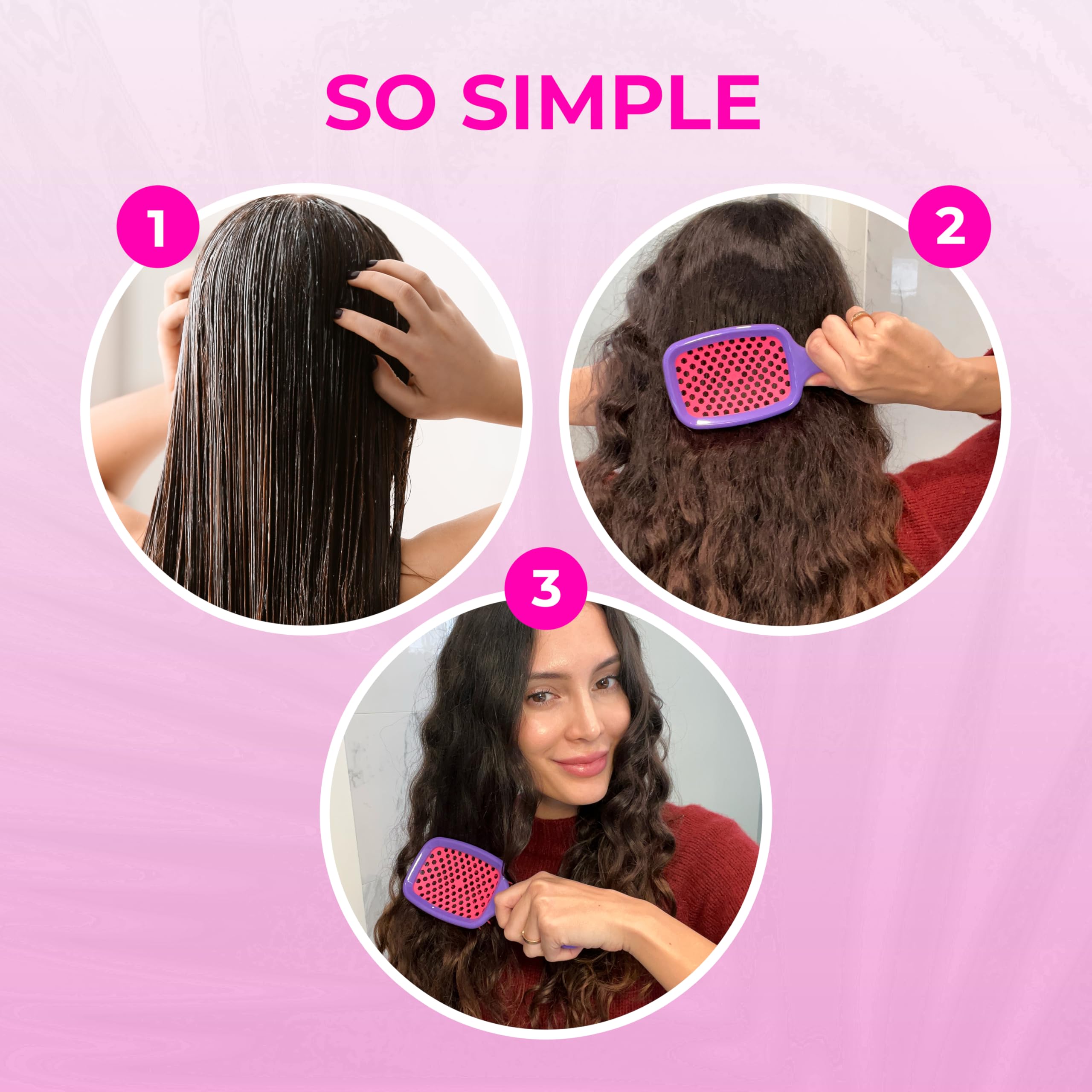 UNbrush apto para todas las edades y tipos de cabello