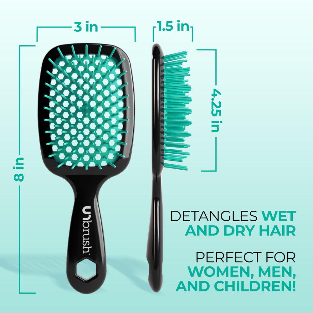 UNbrush cerdas antiestáticas DuoFlex para peinar sin frizz