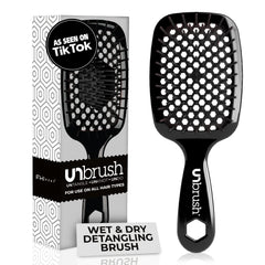 Cerdas DuoFlex antiestáticas de FHI Heat UNbrush para desenredar sin tirones