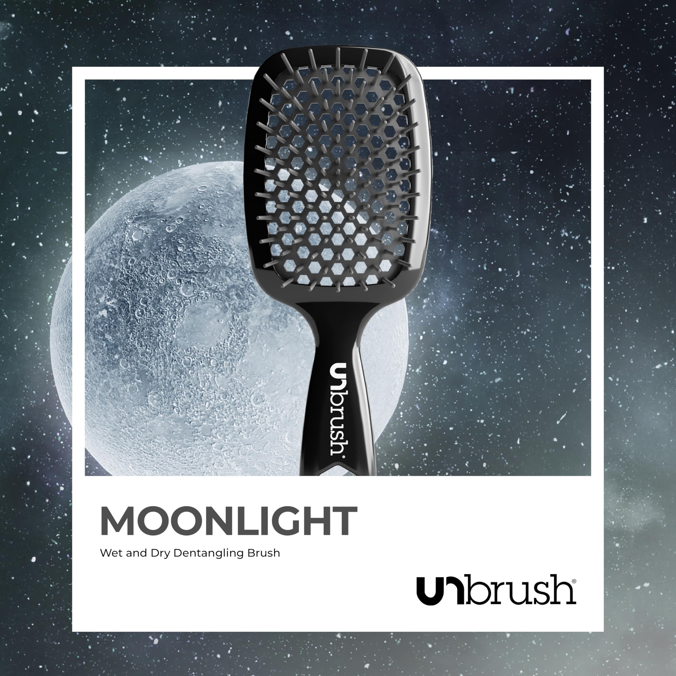FHI Heat UNbrush cerdas largas desatan nudos en cabellos gruesos.
