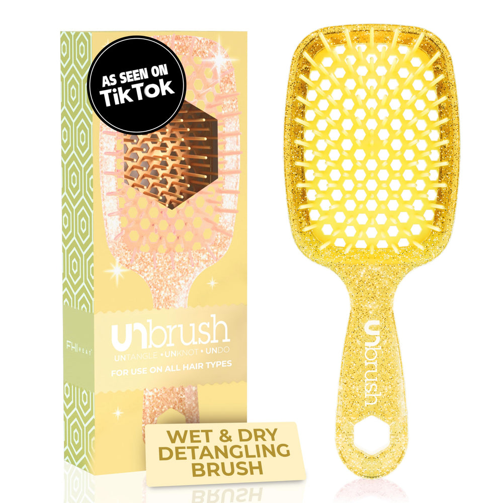 FHI Heat UNbrush con mango ligero para cepillado cómodo y suave