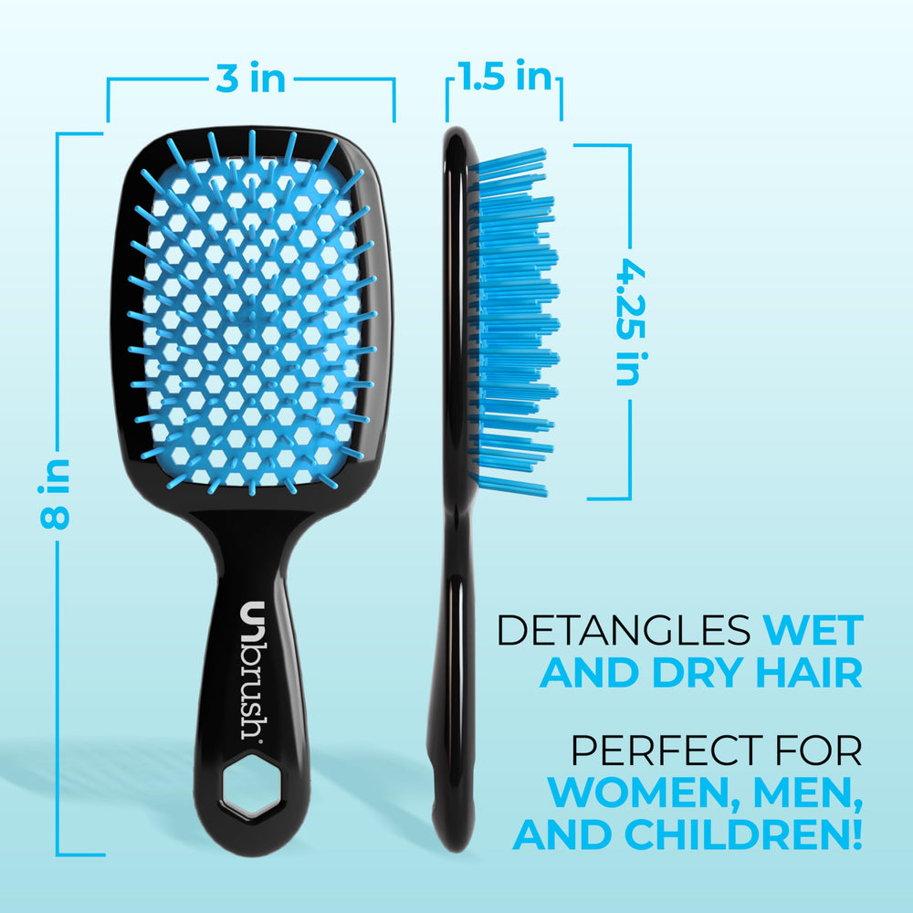 Pincel FHI Heat UNbrush con diseño ventilado acelera el secado.