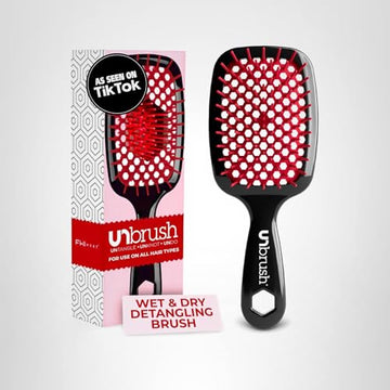 UNbrush ligero y cómodo para peinar sin esfuerzos diarios.