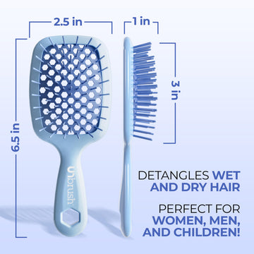 FHI Heat UNbrush mini cerdas medias para peinados diarios.
