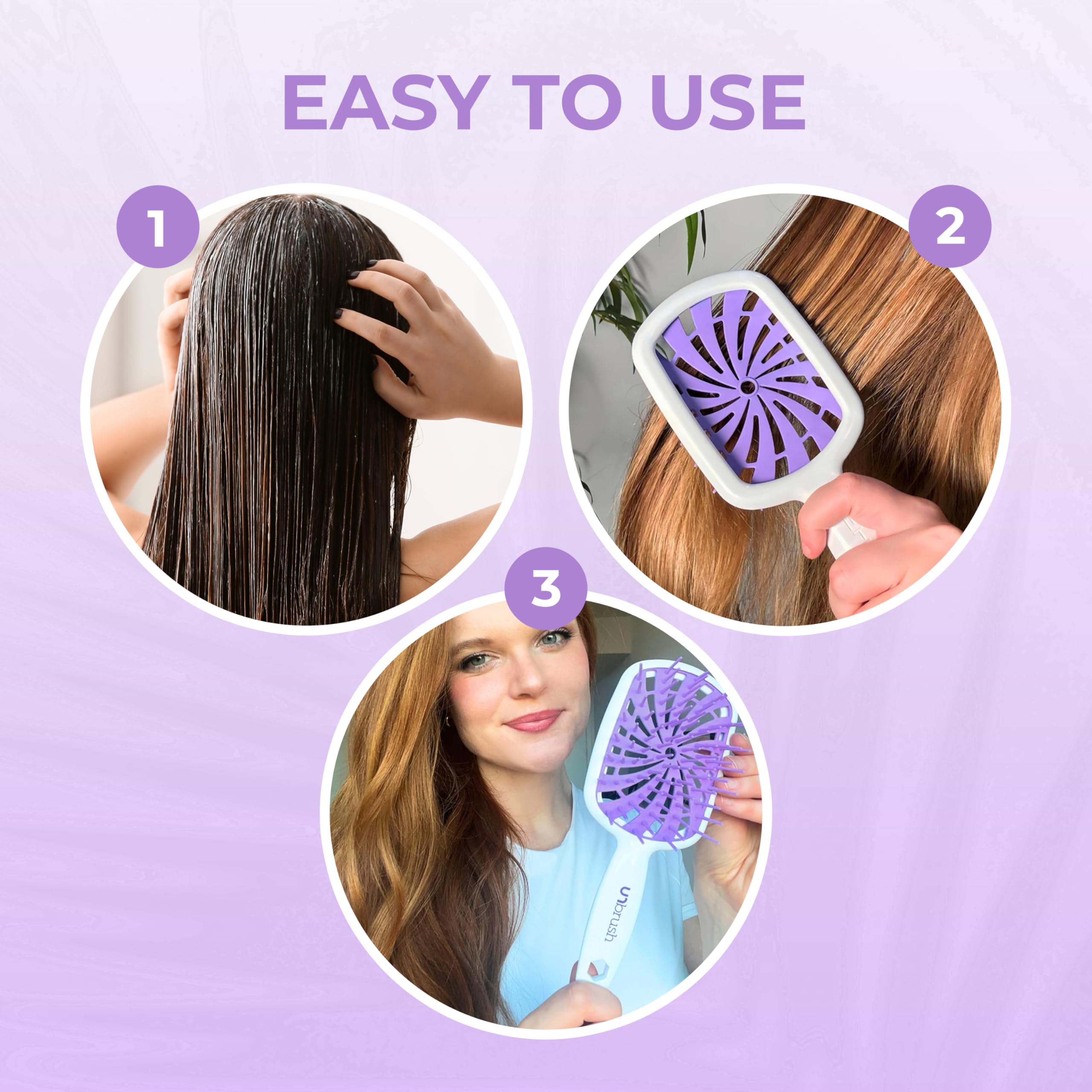 FHI Heat UNbrush Plus ideal para rizos definidos y cabello delicado