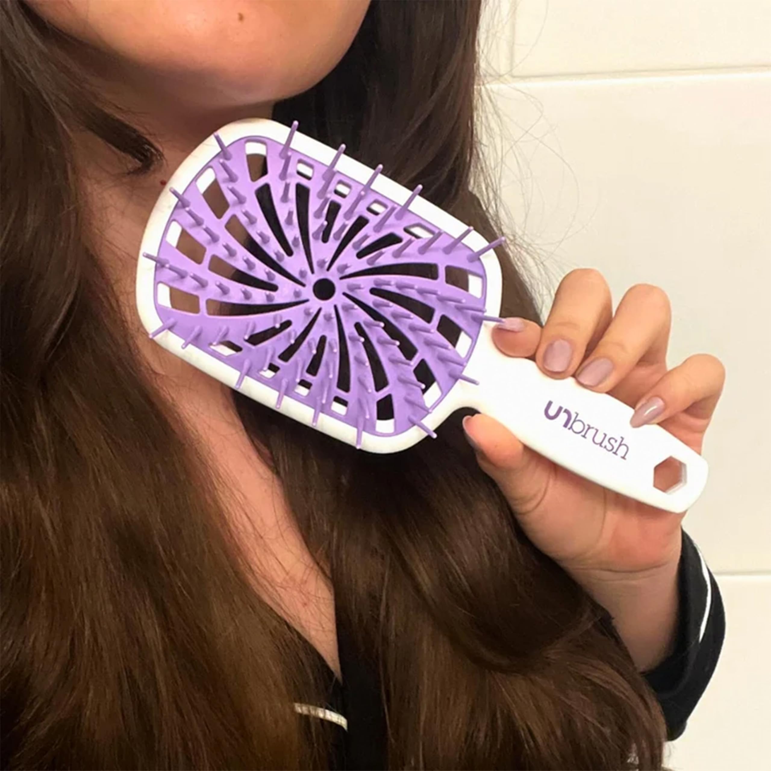 FHI Heat UNbrush Plus para cabello húmedo o seco, reduce tirones