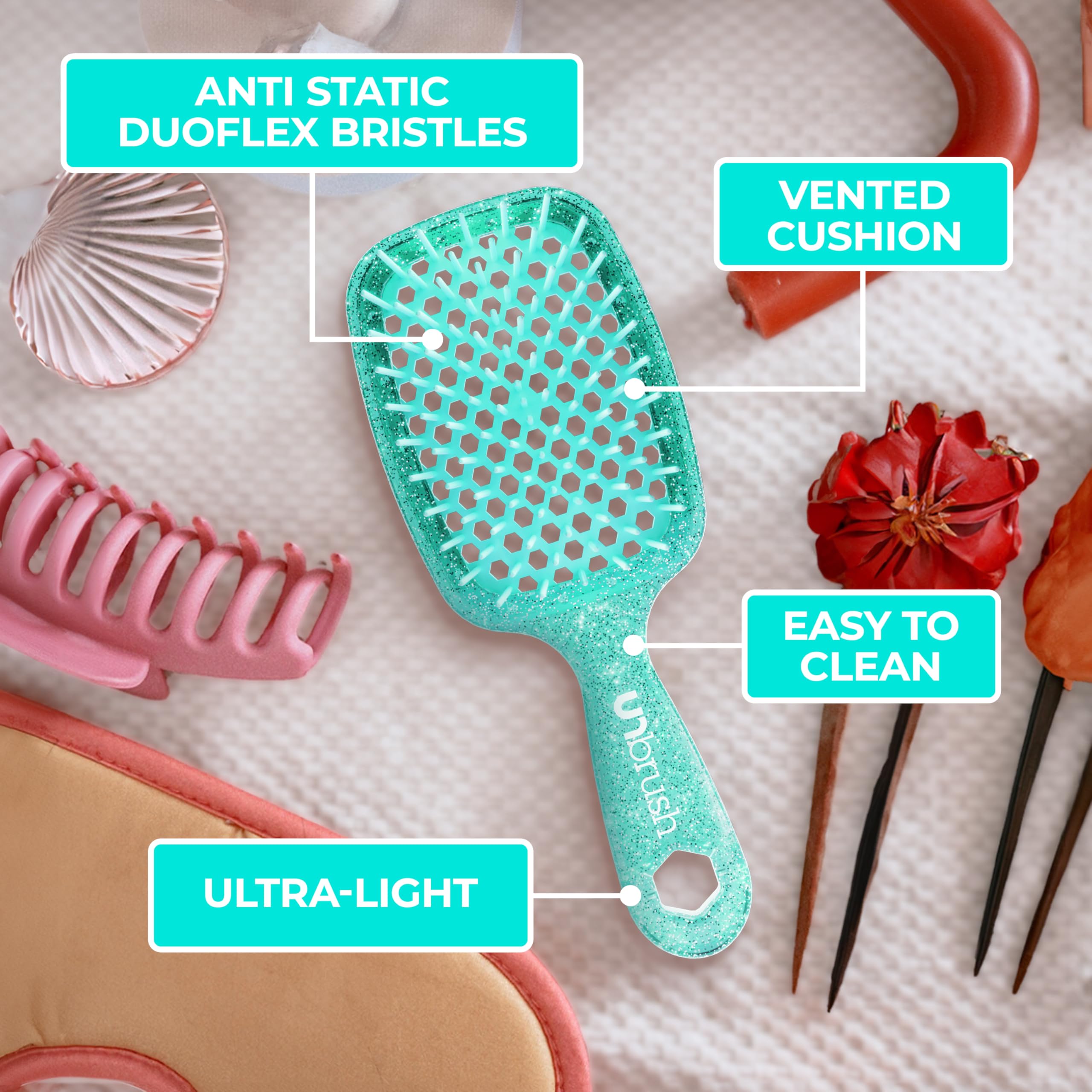 UNbrush apto para toda la familia: mujeres, hombres y niños.