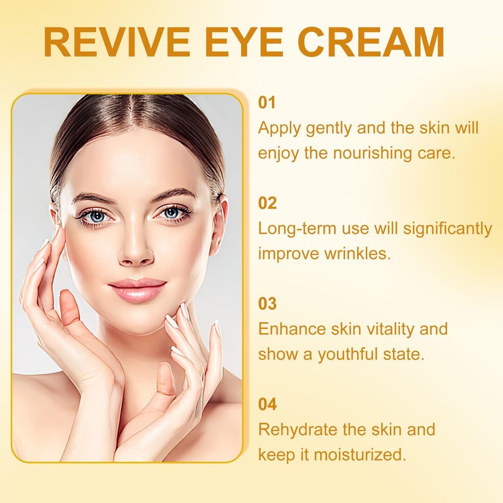 FIYADWZH Revive crema ojos cuidado constante: ideal para ritual diario.