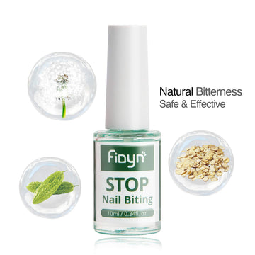 Aplicación de Fidyn Esmalte Amargo en uñas para evitar mordidas