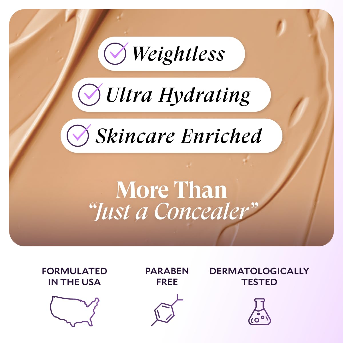 Corrector Fièra con ingredientes antienvejecimiento para efecto rejuvenecedor.
