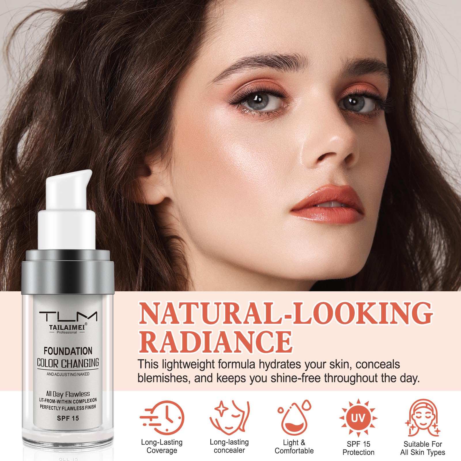 Find Back base textura ligera resistente al agua para mayor confianza