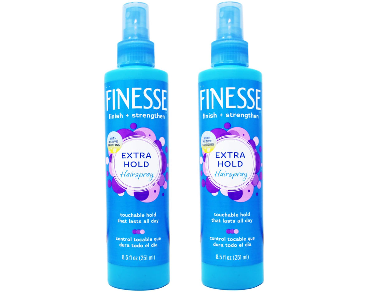 Finesse acabado Fortalecimiento, botella con pulverizador para fijación uniforme.