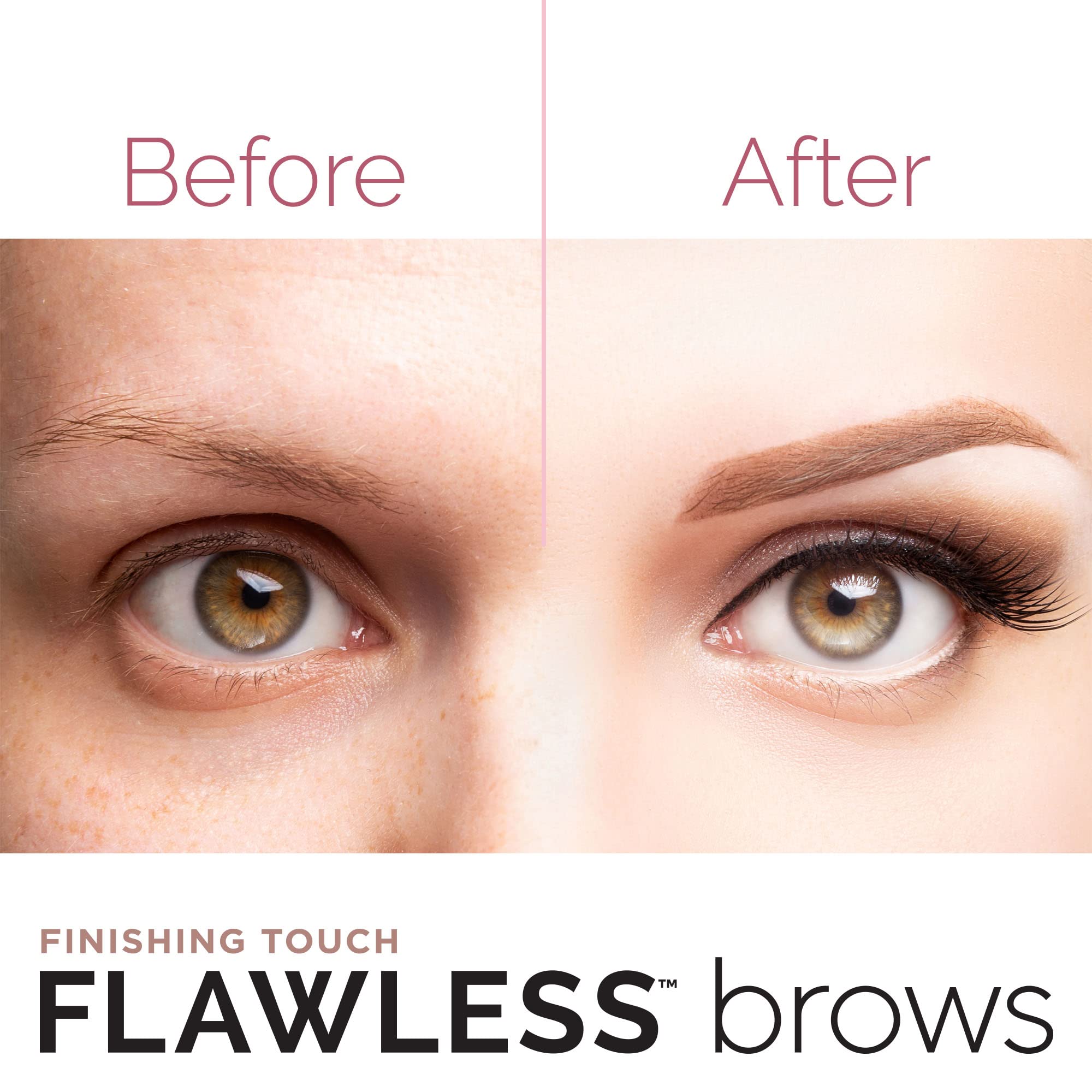 Finishing Touch Flawless Brows diseño ergonómico para un uso cómodo.
