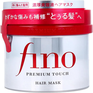 Mascarilla EMBEAUTY Fino Premium Touch en botella, suaviza el cabello