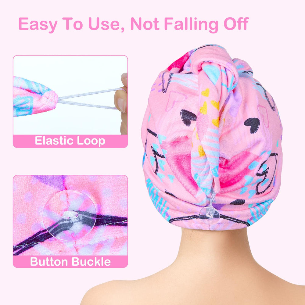 Fiobee: toalla de secado rápido para cabello mojado tras la piscina o playa.