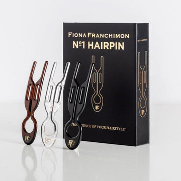 No1 Hairpin de Fiona Franchimon con diseño curvado para un agarre cómodo durante todo el día.