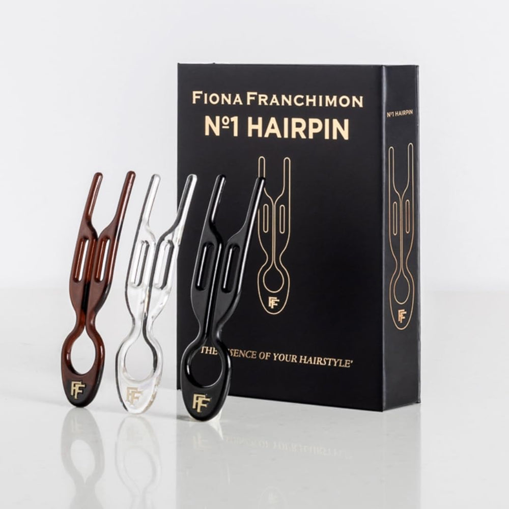 No1 Hairpin de Fiona Franchimon con diseño curvado para un agarre cómodo durante todo el día.