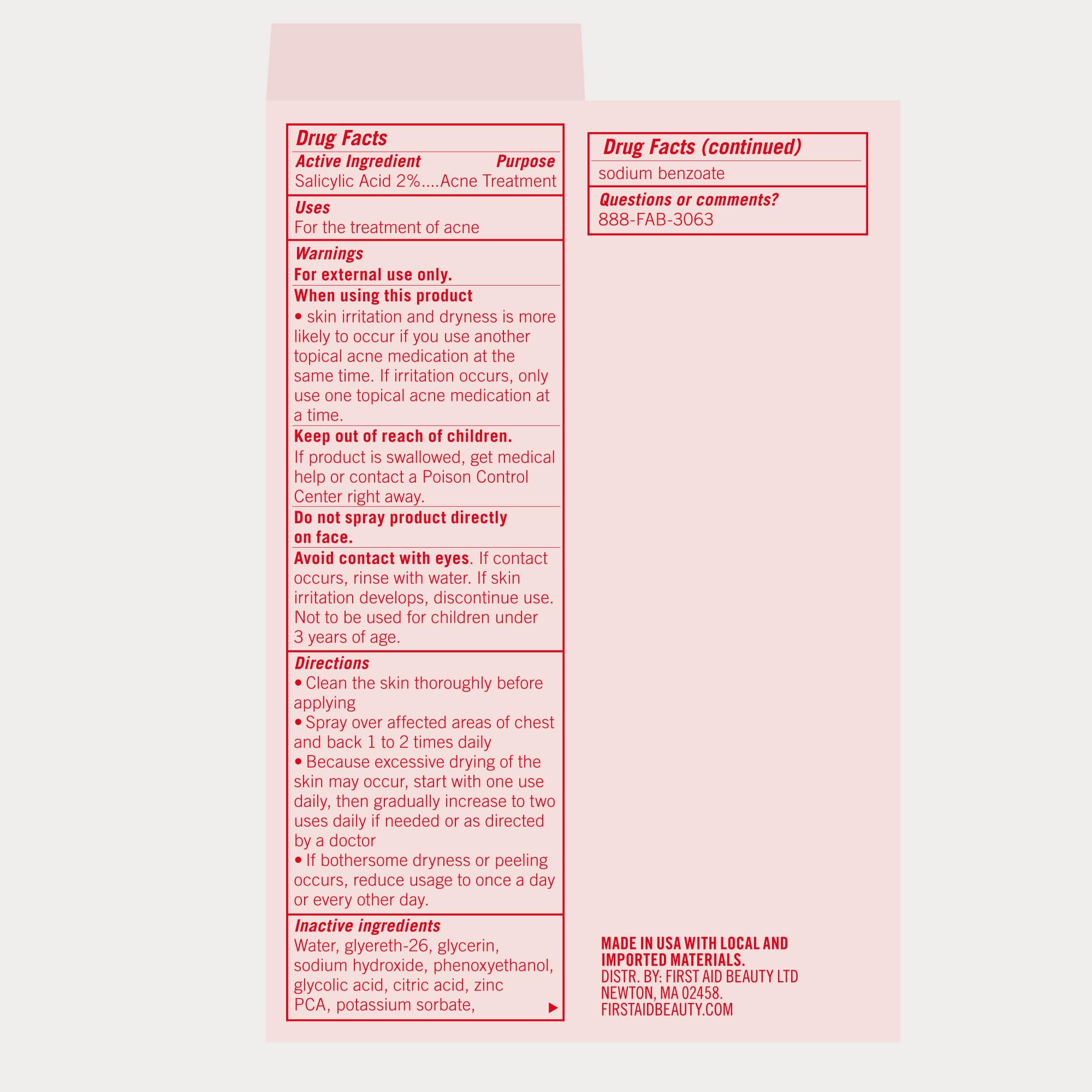 First Aid Beauty: uso diario sin alcohol para piel sensible