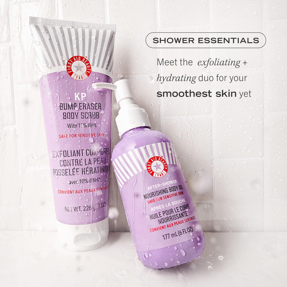 Aroma mandarina fresco sin fragancias artificiales de First Aid Beauty.