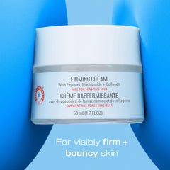 First Aid Beauty aplicación suave en rostro y cuello para una apariencia más firme