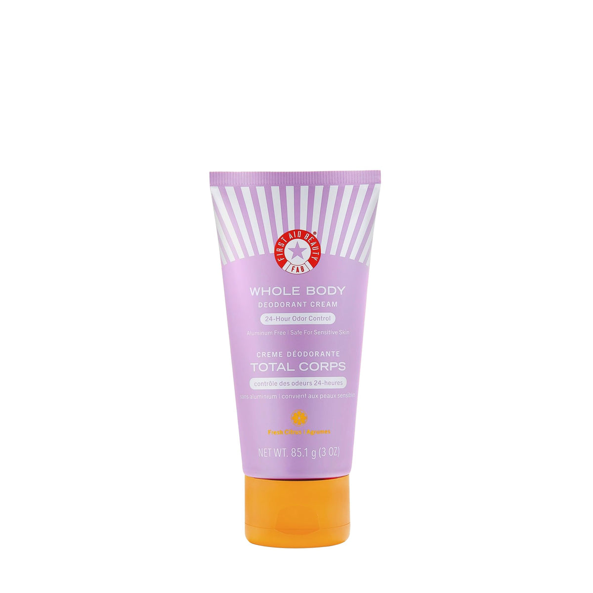 First Aid Beauty Crema Desodorante Todo el Cuerpo en axilas, control suave del olor durante todo el día.