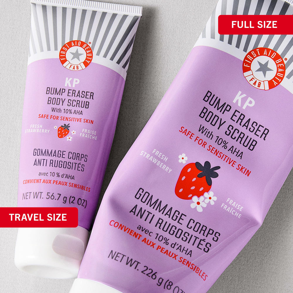 Producto vegano y cruelty-free de First Aid Beauty para piel sensible.