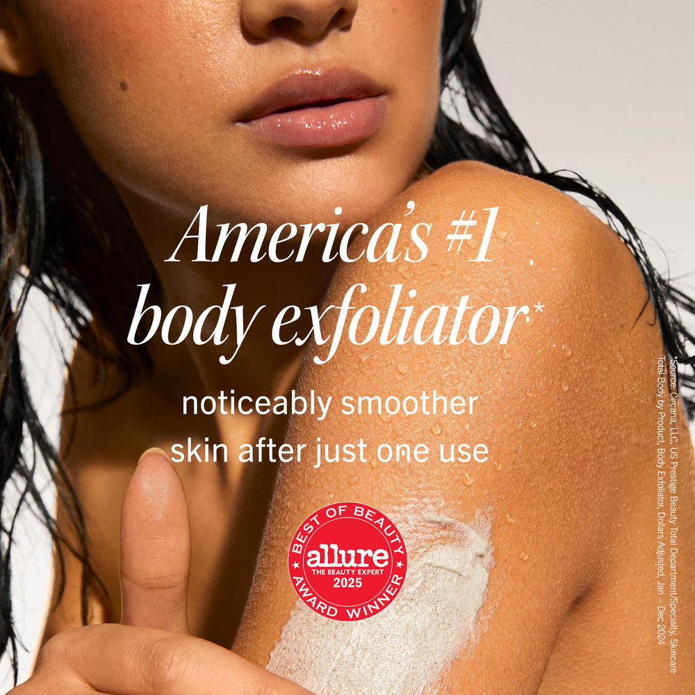 First Aid Beauty KP Bump Eraser grains de pumice exfoliants: éliminent en douceur les rugosités.