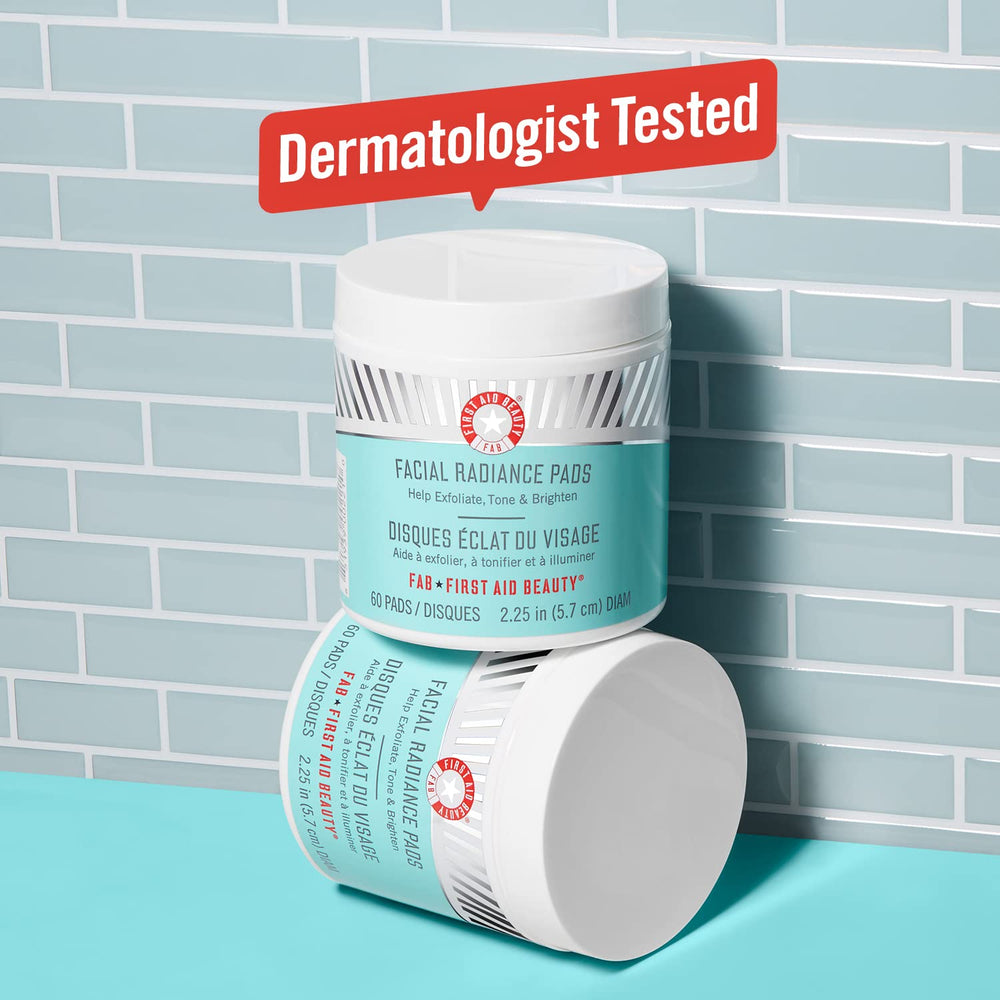 First Aid Beauty Facial Radiance Pads, piel más radiante tras uso regular
