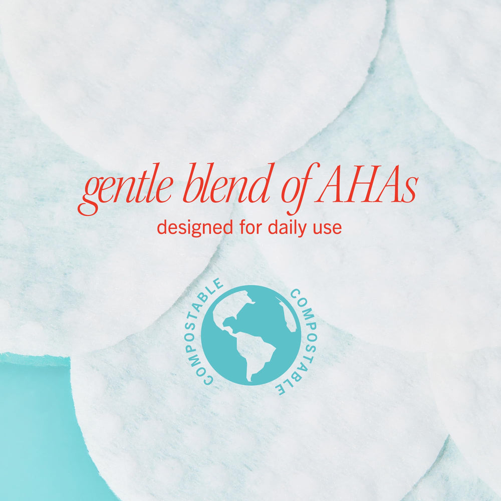 First Aid Beauty Facial Radiance Pads, tono más brillante, piel más luminosa tras exfoliación.