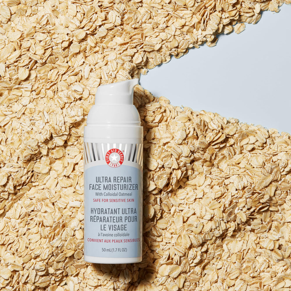 First Aid Beauty Ultra Repair – envase doble facilita uso diario dos veces.