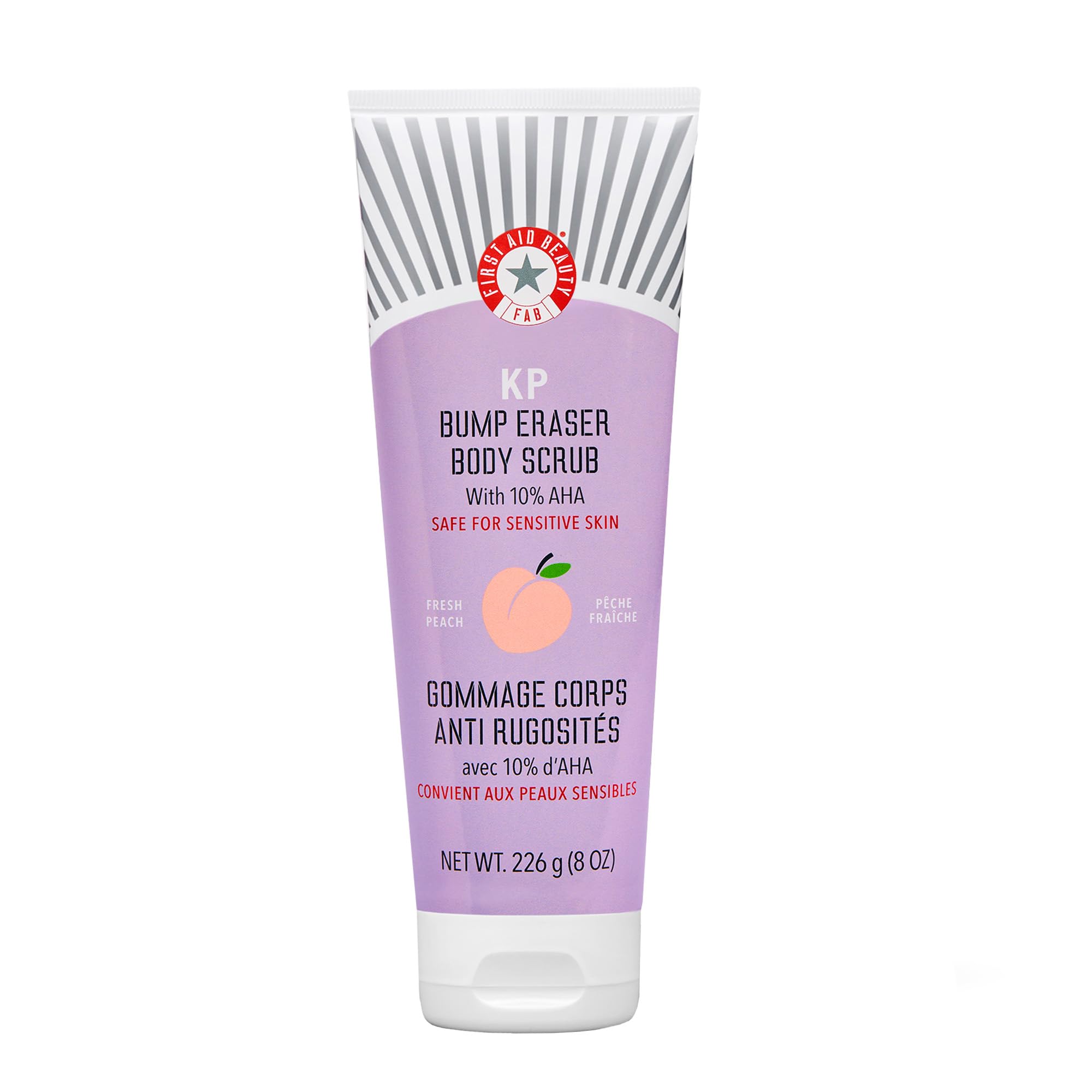 KP Bump Eraser de First Aid Beauty, exfoliante corporal suave para piel suave
