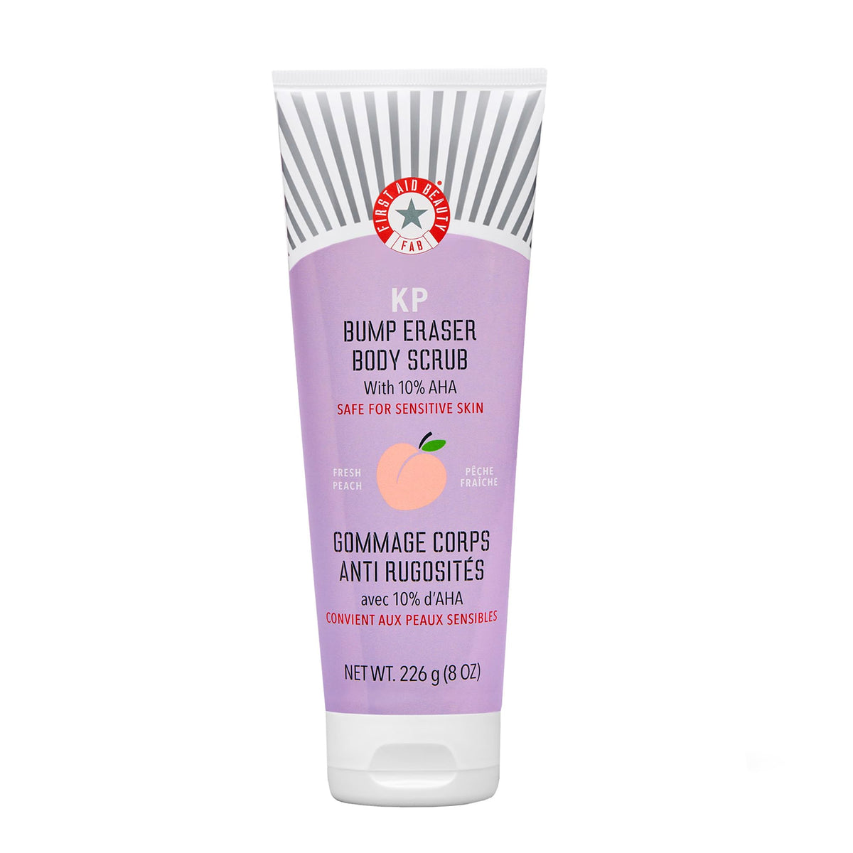 KP Bump Eraser de First Aid Beauty, exfoliante corporal suave para piel suave