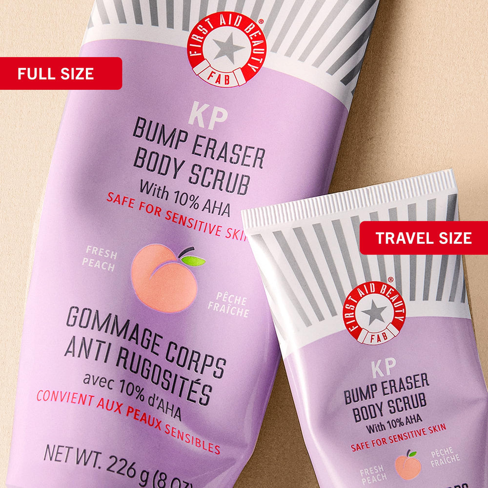 First Aid Beauty KP Bump Eraser probado dermatológicamente