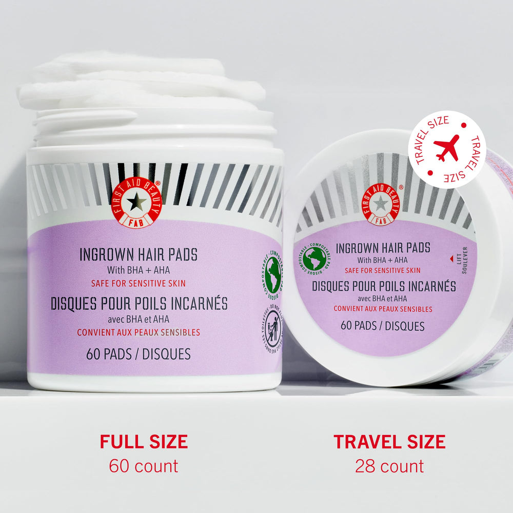 First Aid Beauty emballage compostable, option écologique et pratique.