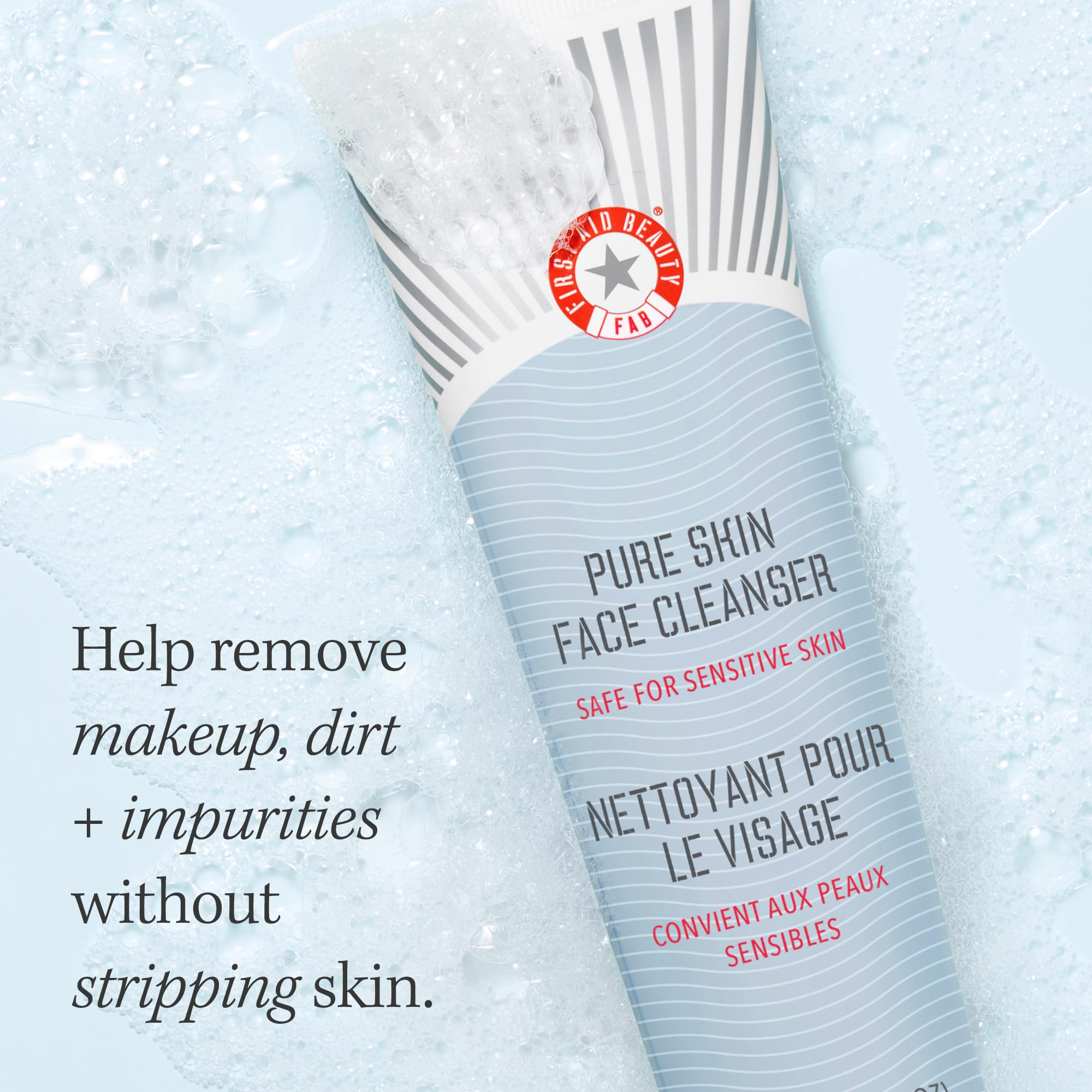 First Aid Beauty Pure Skin, antioxidantes botánicos cuidan la barrera cutánea.