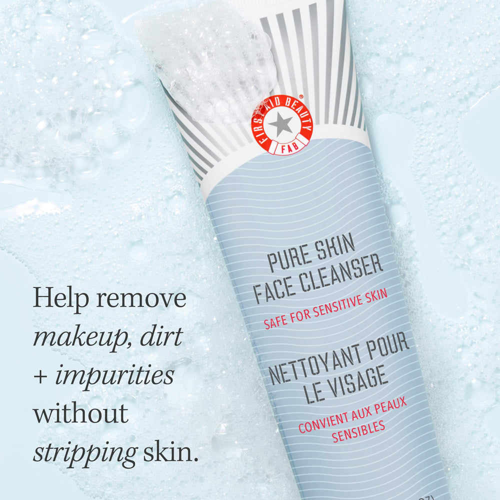 First Aid Beauty Pure Skin, antioxidantes botánicos cuidan la barrera cutánea.