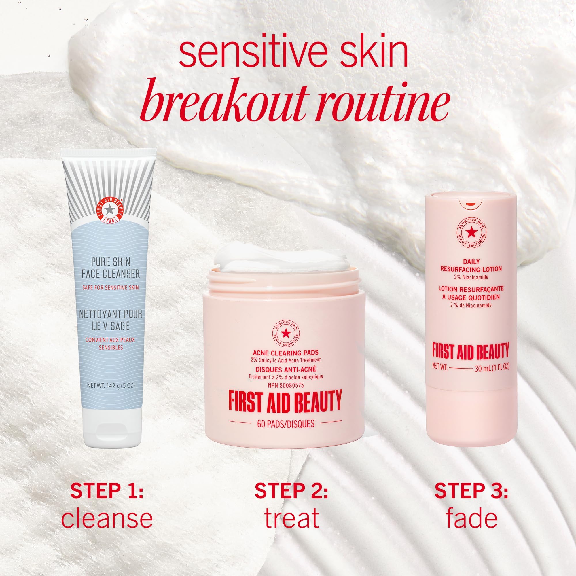 First Aid Beauty Se integra fácilmente en rutinas diarias de cuidado.