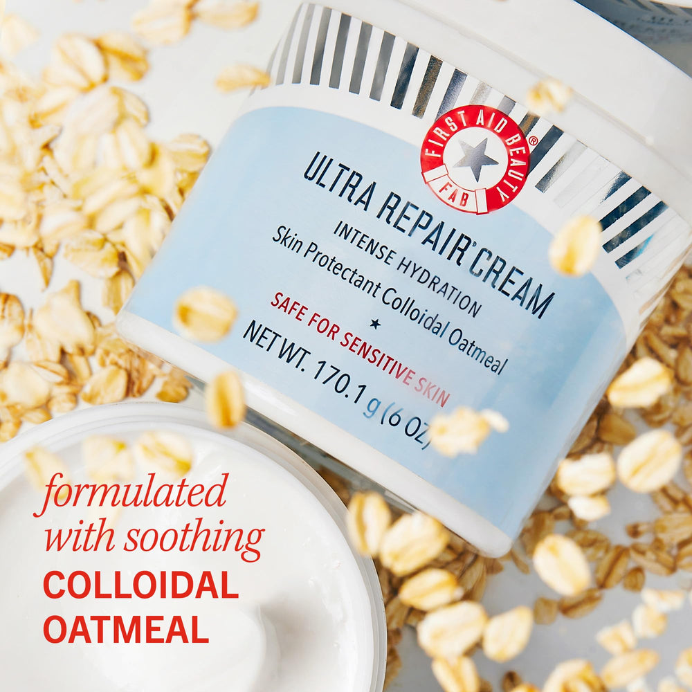 Crème sans parfum artificiel pour une peau confortable First Aid Beauty Ultra Repair