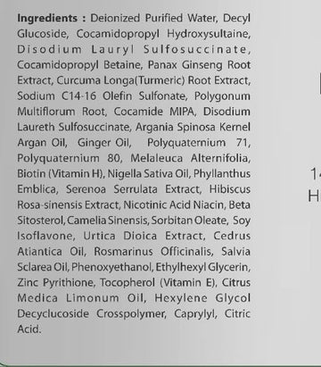 First Botany Cosmeceuticals: uso diario del champú para cabello sano
