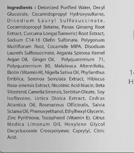 First Botany Cosmeceuticals: uso diario del champú para cabello sano