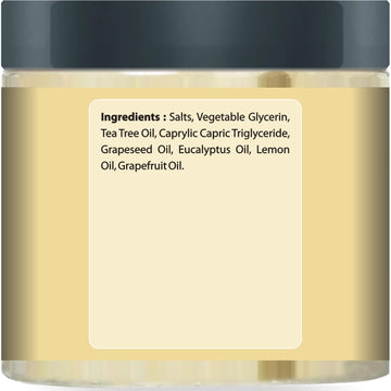 First Botany sin crueldad, exfoliante para cuerpo con ingredientes naturales.