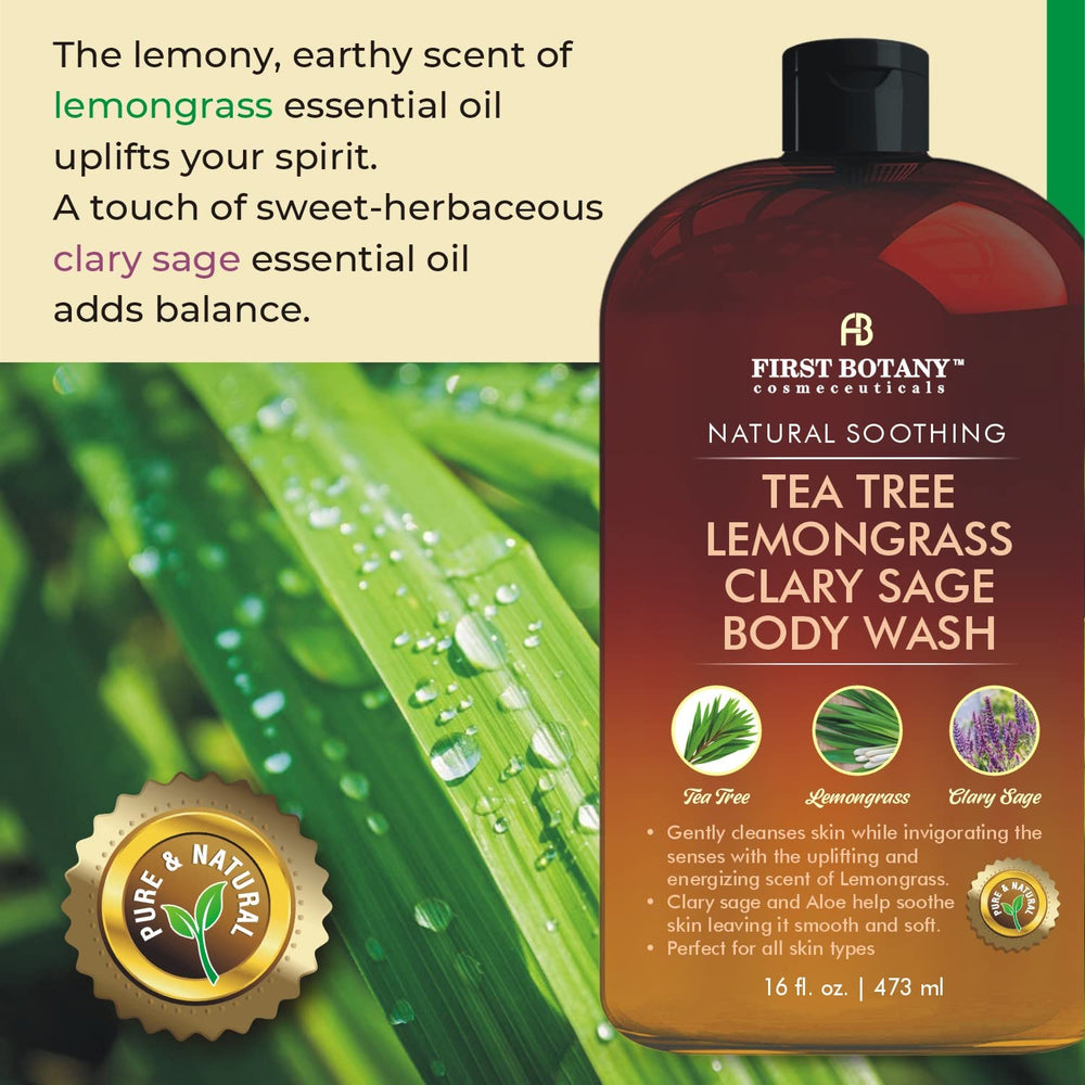 First Botany gel ducha ideal para gimnasio y días activos.