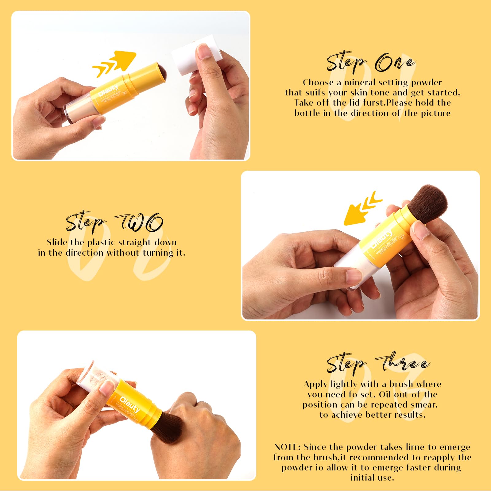 Protector solar mineral para rostro y cabello sin peso de Firstfly.