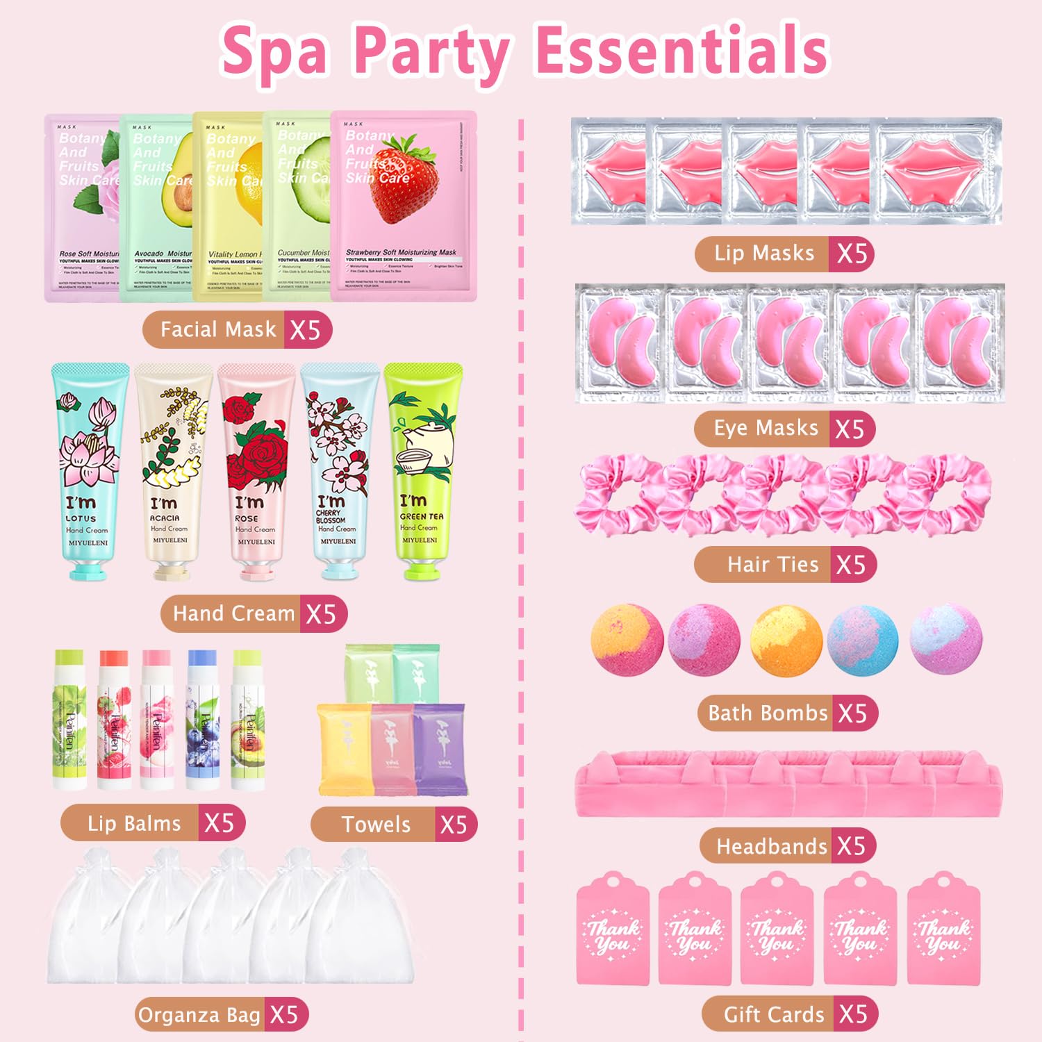 Firstfly spa skincare set: bombas de baño para pies para una experiencia relajante