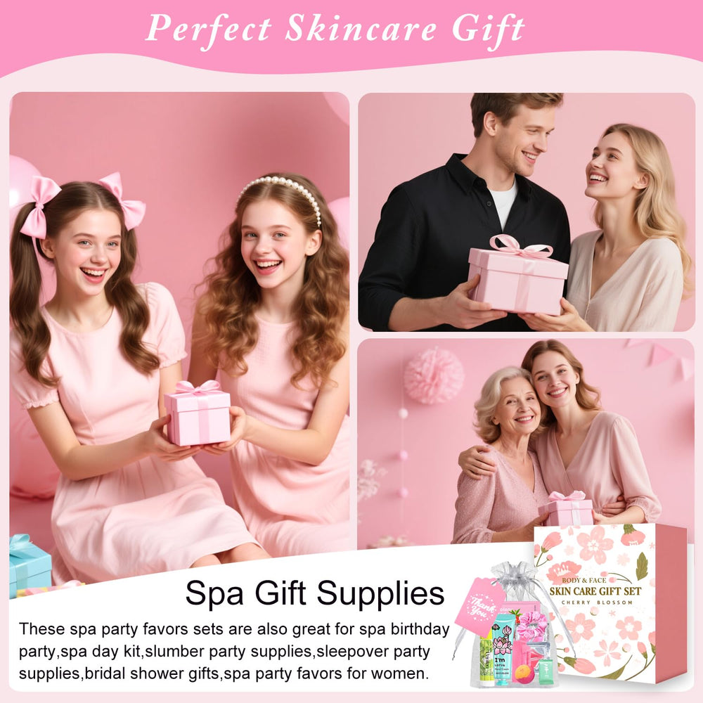 Firstfly spa skincare set: favors de fiesta para niñas llenos de cuidado y diversión