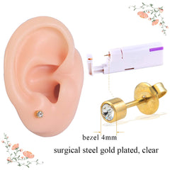 Firstomato aguja de piercing 0,8 mm para perforaciones precisas.
