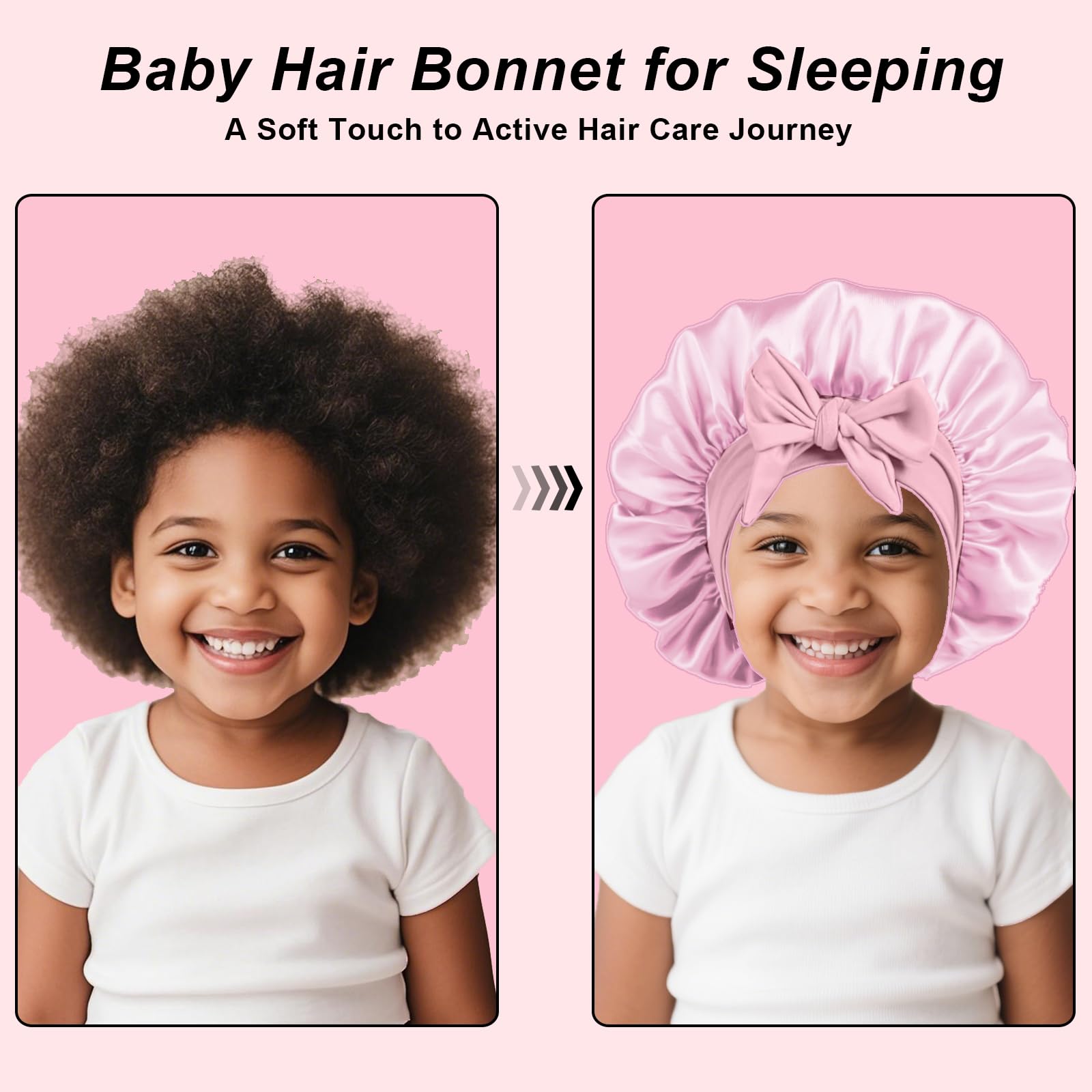 Gorra FIRSTPELLA para cabello rizado, protege rizos mientras duerme.